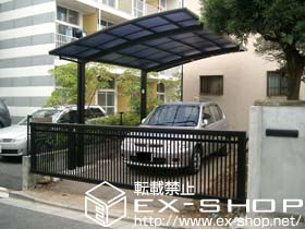 のカーゲート ワイドオーバードアR2型 手動式 施工例