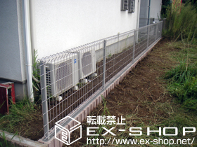 のフェンス・柵 FCS-61型フェンス 施工例