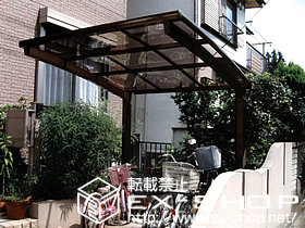 のサイクルポート・駐輪場 カーブパークシグマIII オープンタイプ 積雪〜20cm対応 施工例