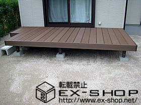 のウッドデッキ リコステージ? 単体 施工例