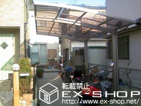 のカーポート カーブポートシグマIII 積雪〜20cm対応 施工例