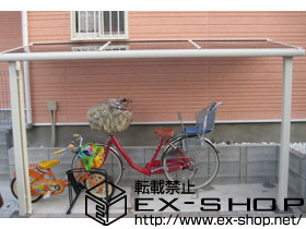 のテラス屋根 ライザーテラス? F型 テラスタイプ 単体 積雪〜20cm対応 施工例