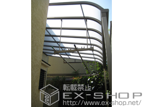 のテラス屋根 ライザーテラスII R型 単体 テラスタイプ 積雪〜20cm対応 施工例