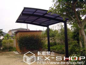 のカーポート カーブポートシグマ? 積雪〜20cm対応 施工例