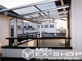 のバルコニー・ベランダ屋根 ヴェクター F型 単体 屋根タイプ 積雪〜20cm対応 施工例