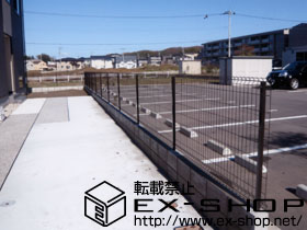 のフェンス・柵 FCS61型フェンス 施工例