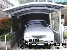 のカーポート カルエードシグマIII 積雪〜20cm対応 施工例