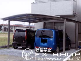 のカーポート カーブポートシグマIII ワイド 積雪〜20cm対応 施工例