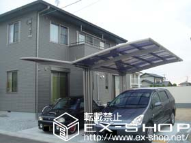 のカーポート カーブポートシグマIII Y合掌タイプ 積雪〜20cm対応 施工例