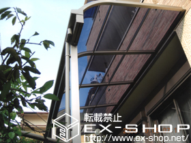 のテラス屋根 ライザーテラス? R型 テラスタイプ 単体 積雪〜50cm対応 施工例