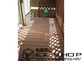 のウッドデッキ リウッドデッキ? 標準+ステップ 施工例