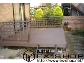 のウッドデッキ リコステージII 単体 施工例