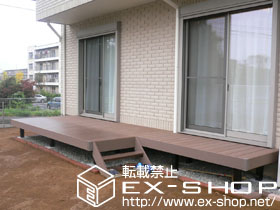 のウッドデッキ リウッドデッキII 標準 施工例