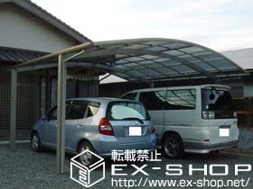 のカーポート プレシオスポート ワイドタイプ 積雪〜20cm対応 施工例