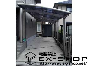 のカーポート カーブポートシグマ? 縦連棟 積雪〜20cm対応 施工例