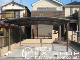 のカーポート カーブポートシグマIII ワイドタイプ 積雪〜20cm対応 施工例