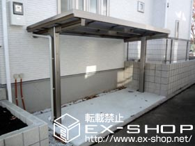 のサイクルポート・駐輪場 サイクルポート　ルーフェス　Ｈ2500　 施工例