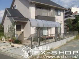 LIXIL リクシル(トステム)のカーポート テールポートシグマIII 積雪～20cm対応 施工例