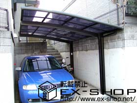 のカーポート カーブポートシグマ? 積雪〜20cm対応 施工例