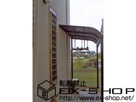 のテラス屋根 ライザーテラス? R型 テラスタイプ 単体 積雪〜20cm対応 施工例