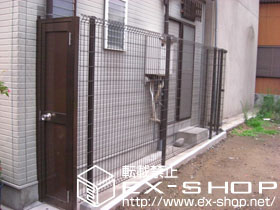 のフェンス・柵 ハイグリッドフェンス N8型 施工例