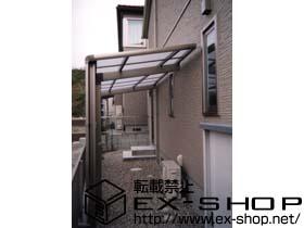 のカーポート レークポートシグマ?　基本　積雪〜20cm対応＋ サイドパネル2段　H800+H800 施工例