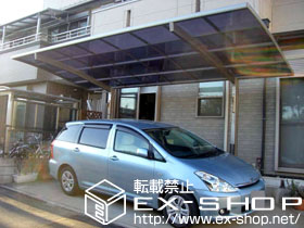 のカーポート カーブポートシグマ? 積雪〜20cm対応 施工例