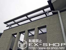 のテラス屋根 ライザーテラス?F型　テラスタイプ 積雪〜20cm対応 施工例