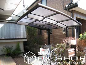 のサイクルポート・駐輪場 レイナポート ミニ 積雪〜20cm対応 施工例