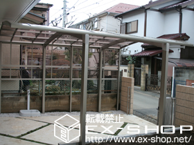 のカーポート カーブポートシグマ? M合掌タイプ 積雪〜20cm対応 施工例