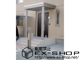 の機能門柱・ポスト スクリーンファンクションユニット ベーシック単独仕様 施工例