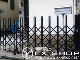 の KA5型ポスト　*ポール建て式 施工例