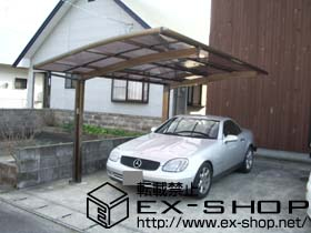 のカーポート カーブポートシグマ? 積雪〜20cm対応 施工例