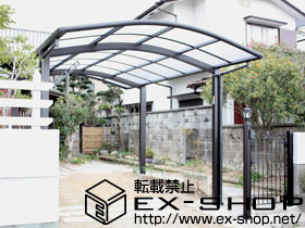 のカーポート レイナワンポート 4本柱タイプ 積雪〜20cm対応 施工例