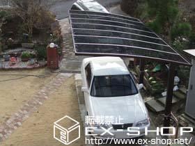 のカーポート プレシオスポート 積雪〜20cm対応 施工例