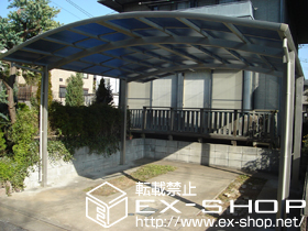 のカーポート プレシオスポート ワイド 積雪〜20cm対応 施工例