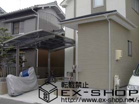 のカーポート カーブポートシグマIII 積雪〜20cm対応 施工例