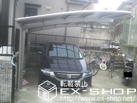 のカーポート カーブポートシグマ? 積雪〜20cm対応 施工例