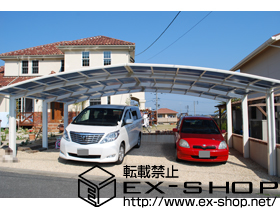 のカーポート レイナトリプルポート 積雪〜20cm対応 施工例