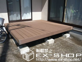 のウッドデッキ リウッドデッキII 標準 単体 施工例