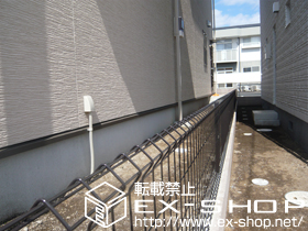 のフェンス・柵 FCS-61型フェンス[自由柱] 施工例