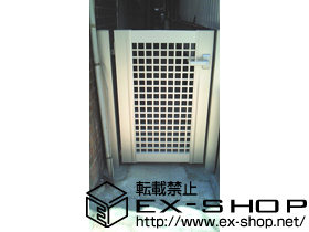 の門扉 エクスライン門扉4型 片開き　内開き 施工例