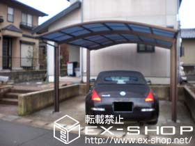 のカーポート レイナツインポート　基本　積雪〜20cm対応 施工例