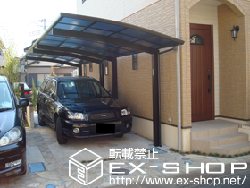 のカーポート レイナポート 縦連棟 積雪〜20cm対応 施工例