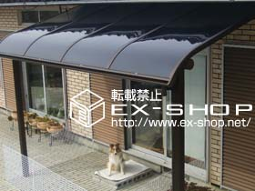 のテラス屋根 ヴェクターテラス R型 テラスタイプ 単体 積雪〜20cm対応 施工例