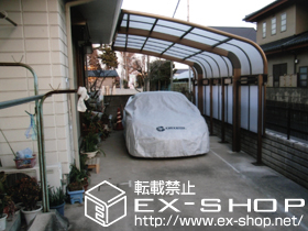 のフェンス・柵 テールポートシグマIII サイドスクリーン 57用 施工例