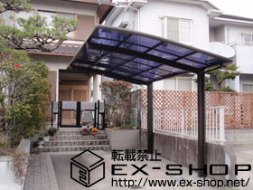 のカーポート カーブポートシグマ? 積雪〜20cm対応 施工例