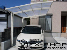 のカーポート カーブポートシグマIII 積雪〜20cm対応 施工例