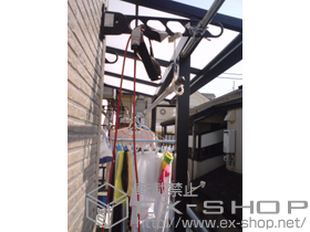 のバルコニー・ベランダ屋根 ライザーテラスII F型 屋根タイプ 単体 積雪〜20cm対応 施工例