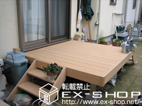 のウッドデッキ リウッドデッキII  標準 単体 施工例